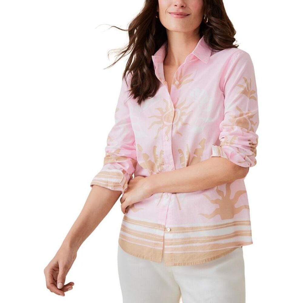 J.Mclaughlin Womens Lois Blouse, Tan